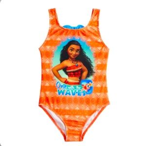 EUC Disney Moana swimsuit 5/6
